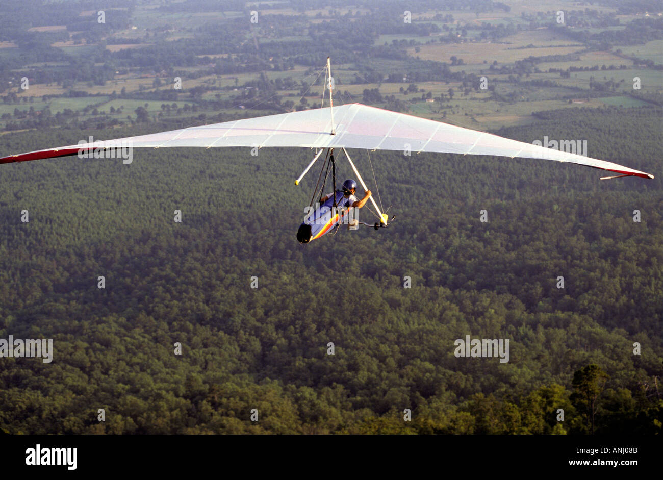 Hang Gliding At Mt Nebo State Park Arkansas Stock Photo 2875530