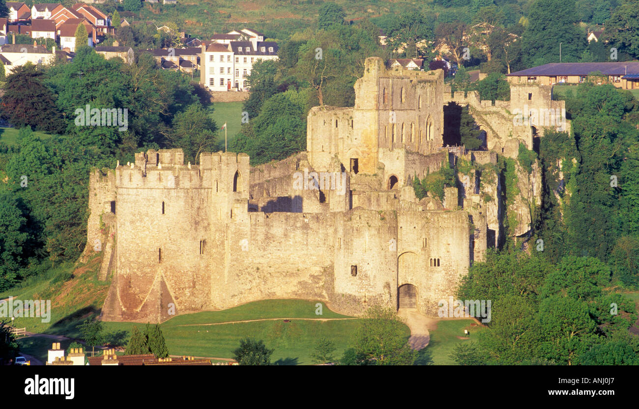 Chepstow Castle, Monmouthshire. Wales, UK Stock Photo Alamy