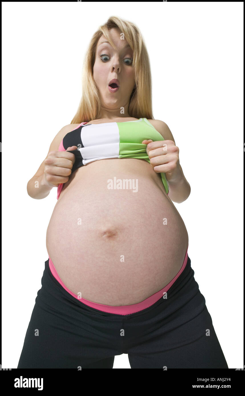 Low pregnant belly deals