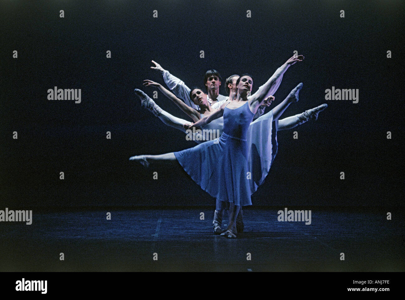 Ballet performance at Stockholm Opera House Stock Photo