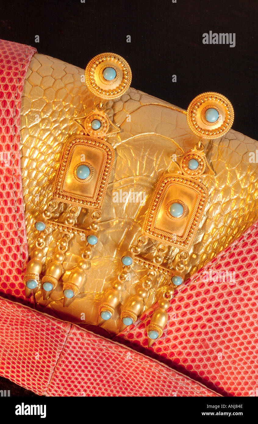 Woman with earrings hi-res stock photography and images - Alamy
