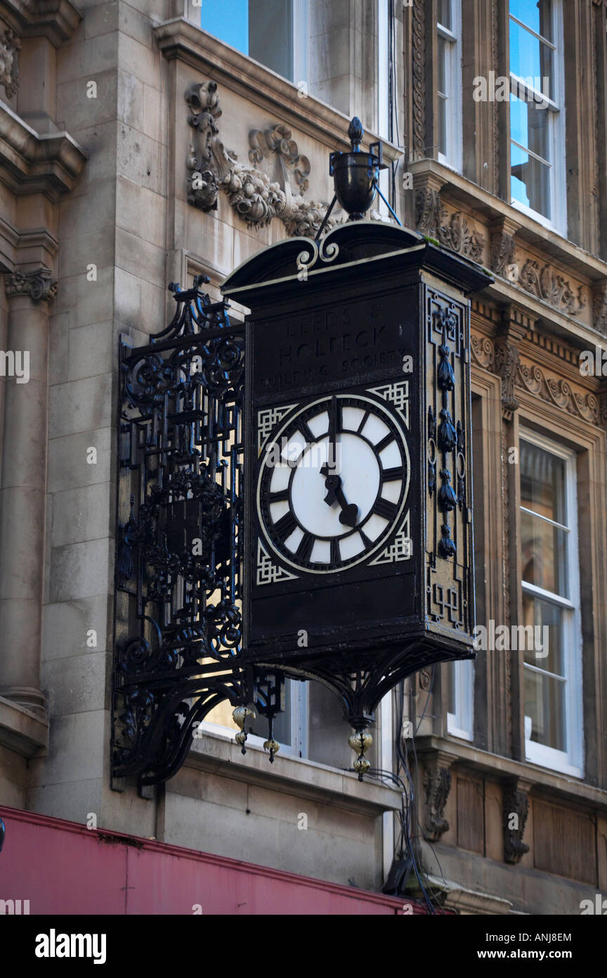 Clock in Broad Street Bristol England Stock Photo Alamy