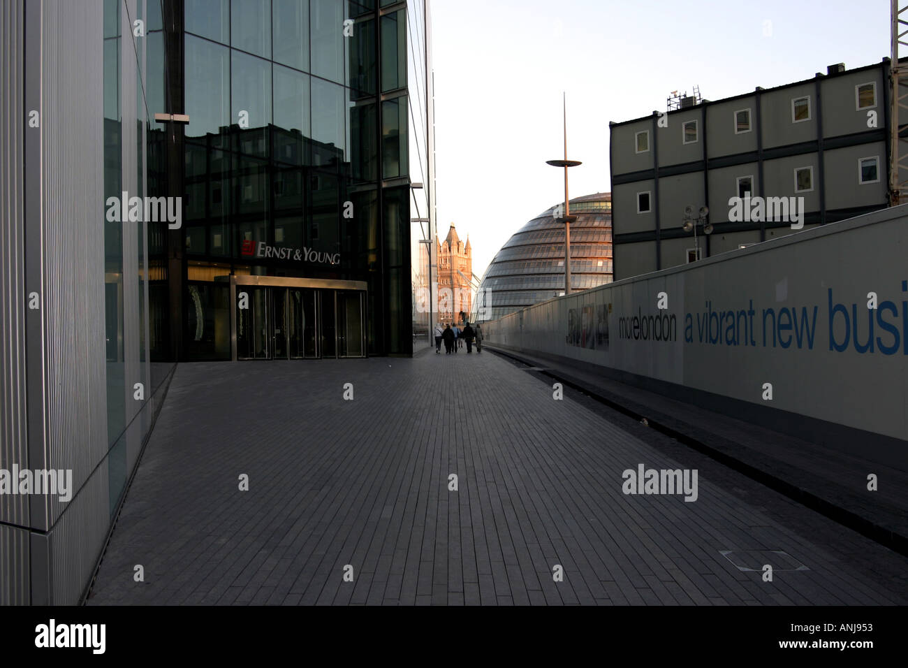 Reflexions in London Stock Photo