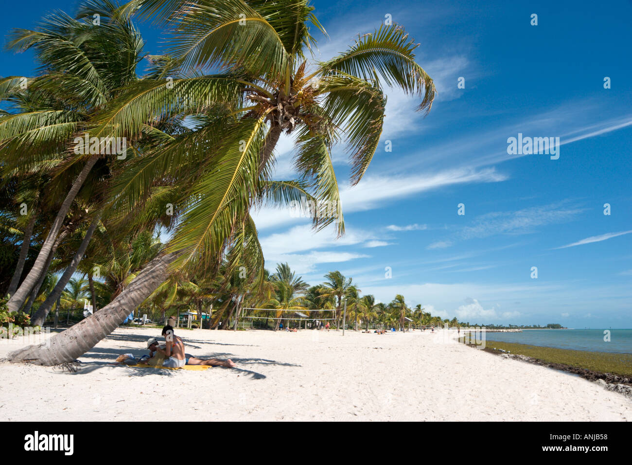 Smathers Beach, Key West, Florida Keys, USA Stock Photo Alamy