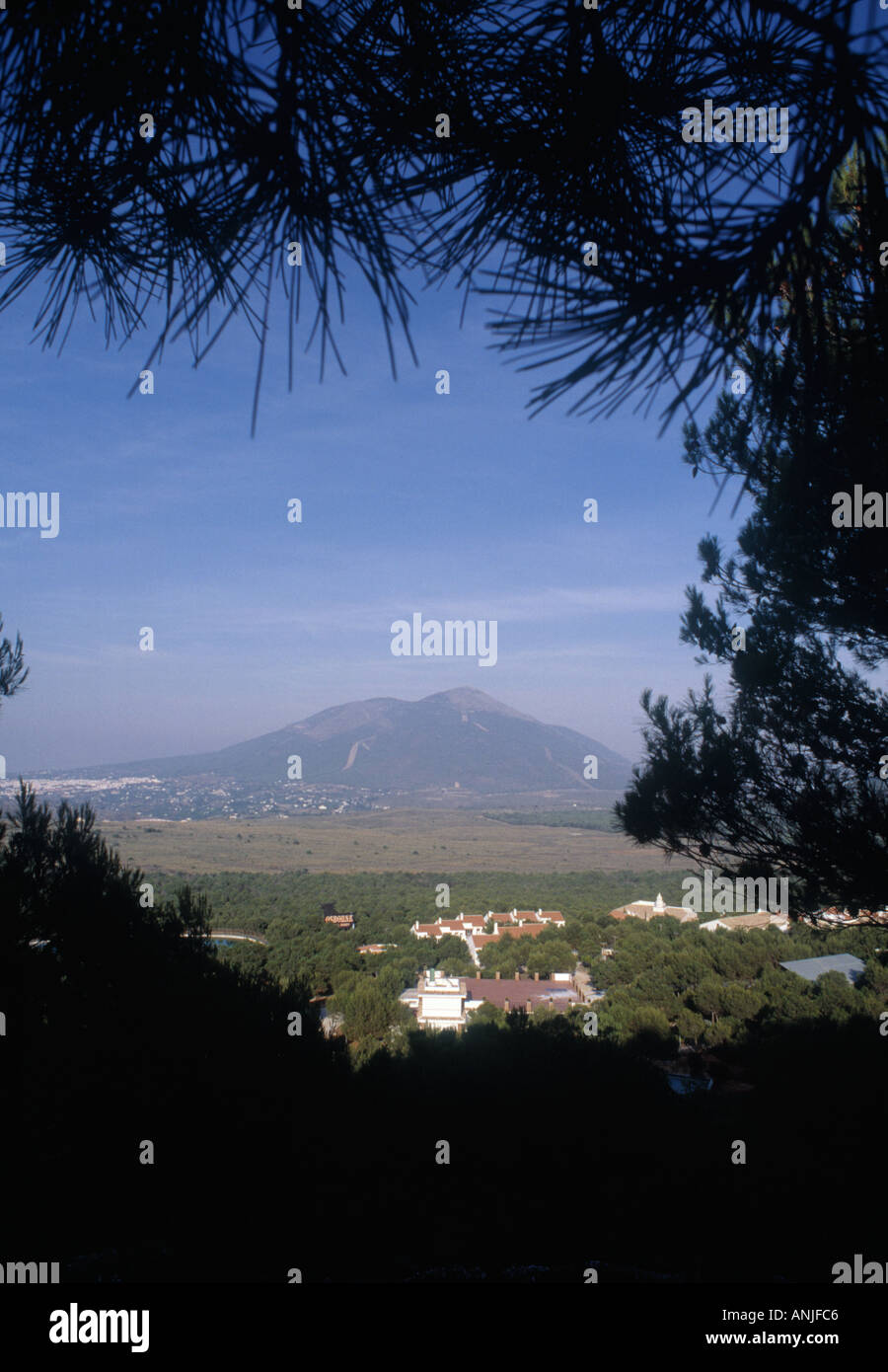 Set of cancelled BBC soap opera Eldorado near Malaga in Spain Stock