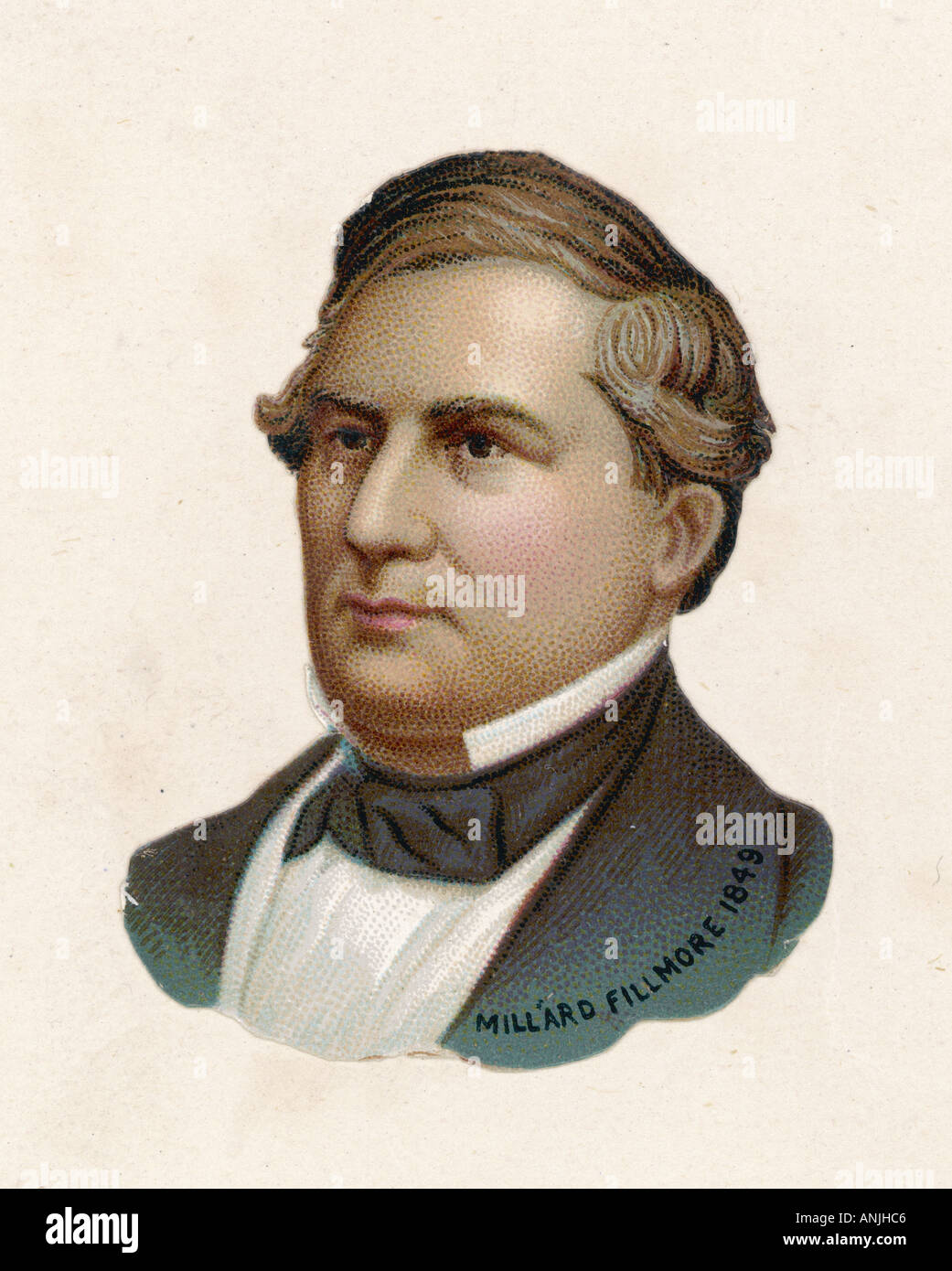 Millard Fillmore Scrap Stock Photo Alamy