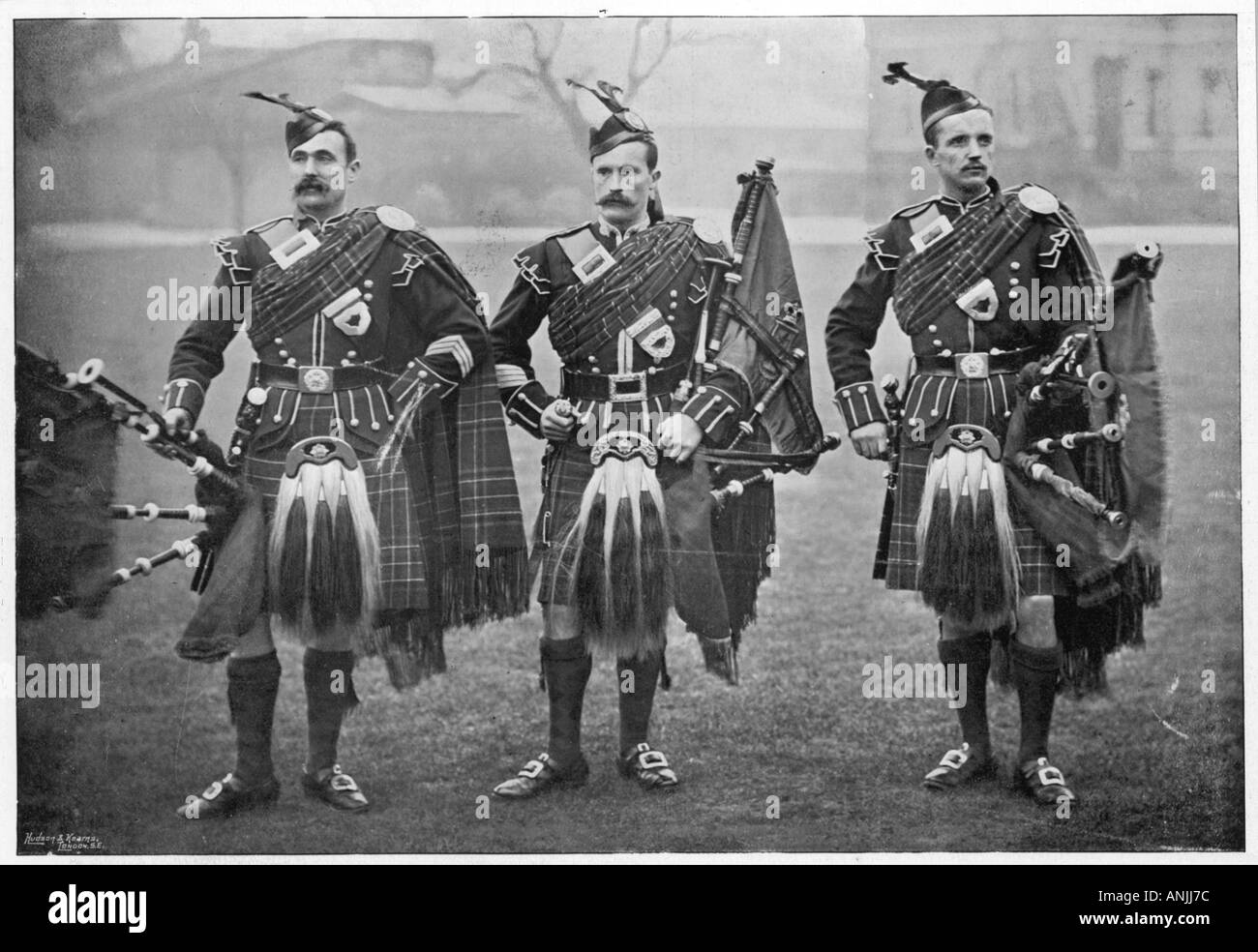 Military Scots Guards Stock Photo Alamy