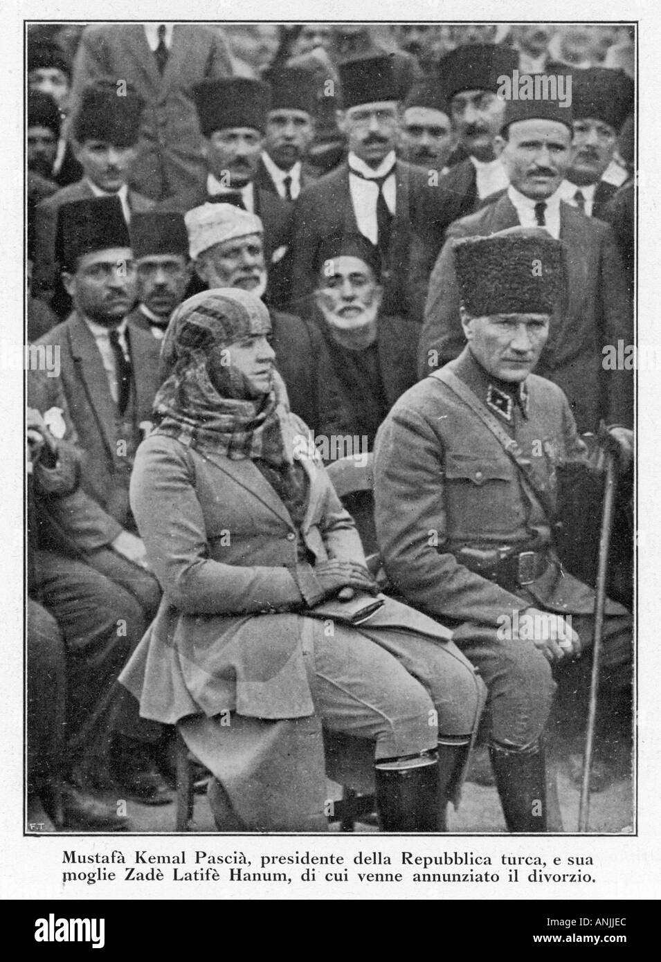 Ataturk 1881 1938 Stock Photo