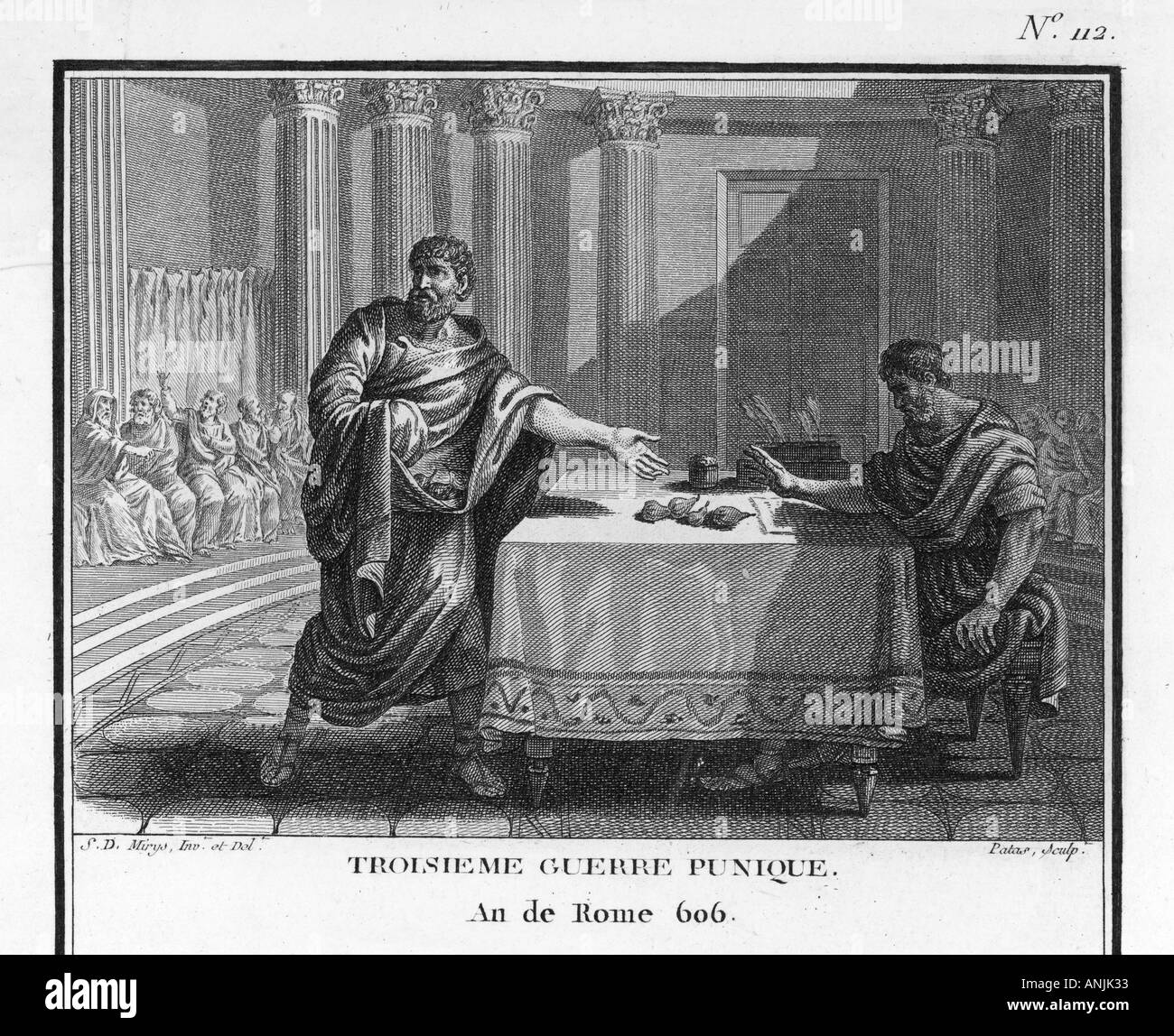 Punic War Cato Stock Photo Alamy