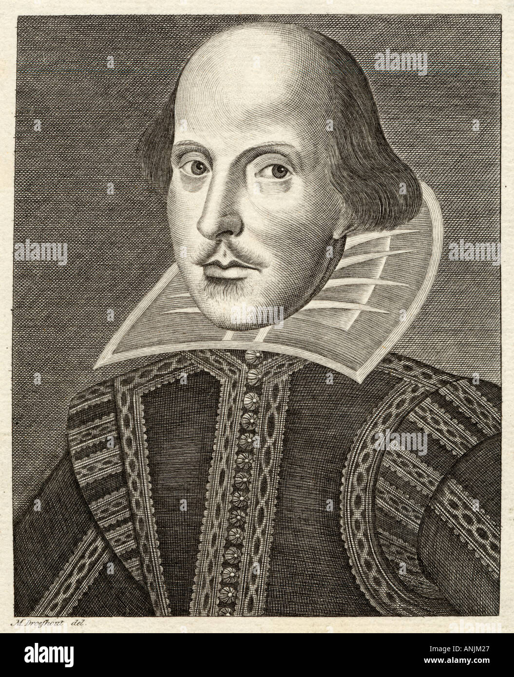 William Shakespeare Stock Photo