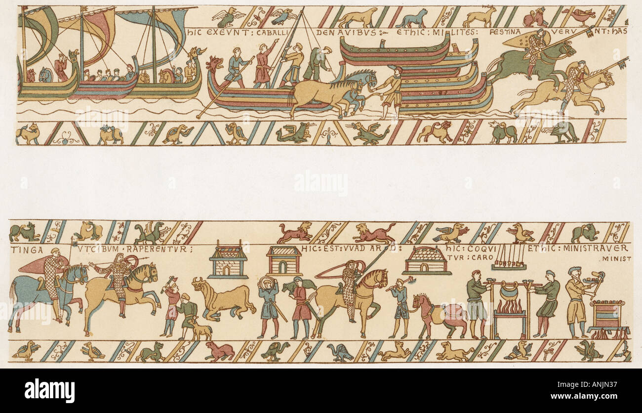 Norman invasion of britain hi-res stock photography and images - Alamy