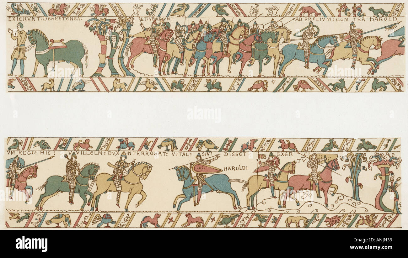 English norman army hi-res stock photography and images - Alamy