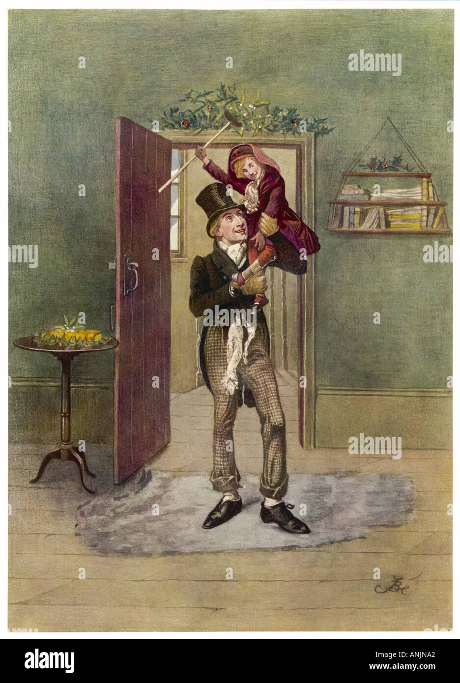 Dickens Christmas Carol Stock Photo