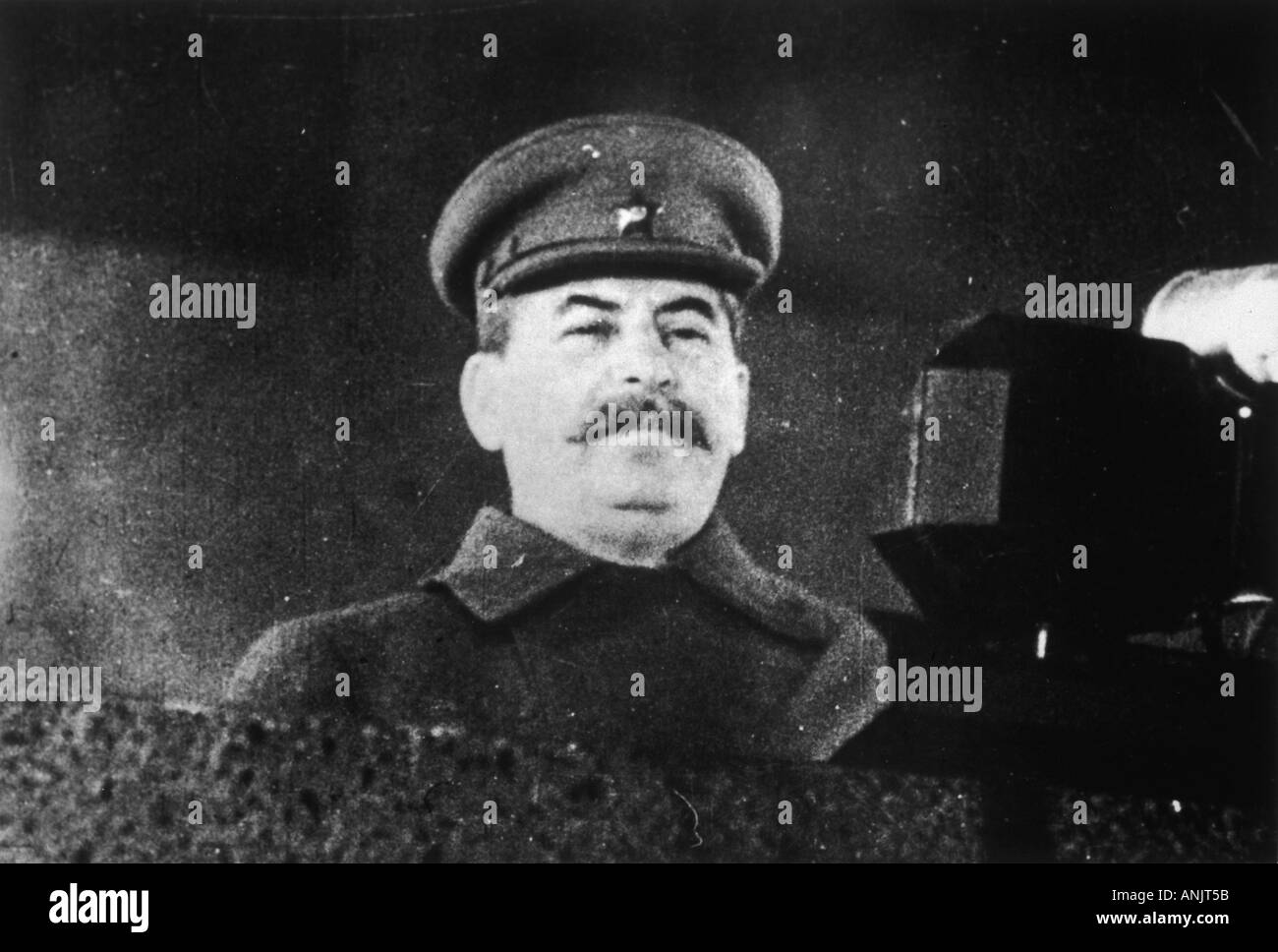 Stalin At Rally Stock Photo
