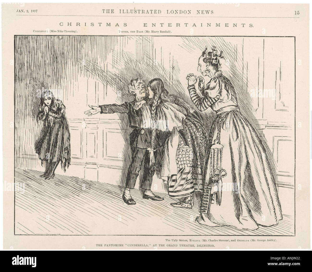 The ugly sisters cinderella hi-res stock photography and images - Alamy