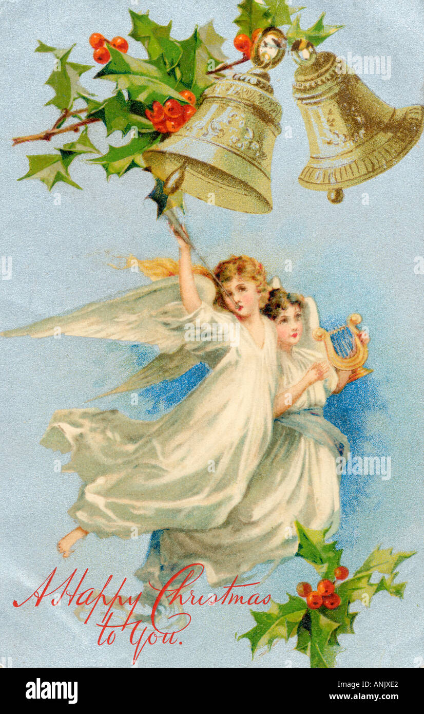 Musical Angels Stock Photo