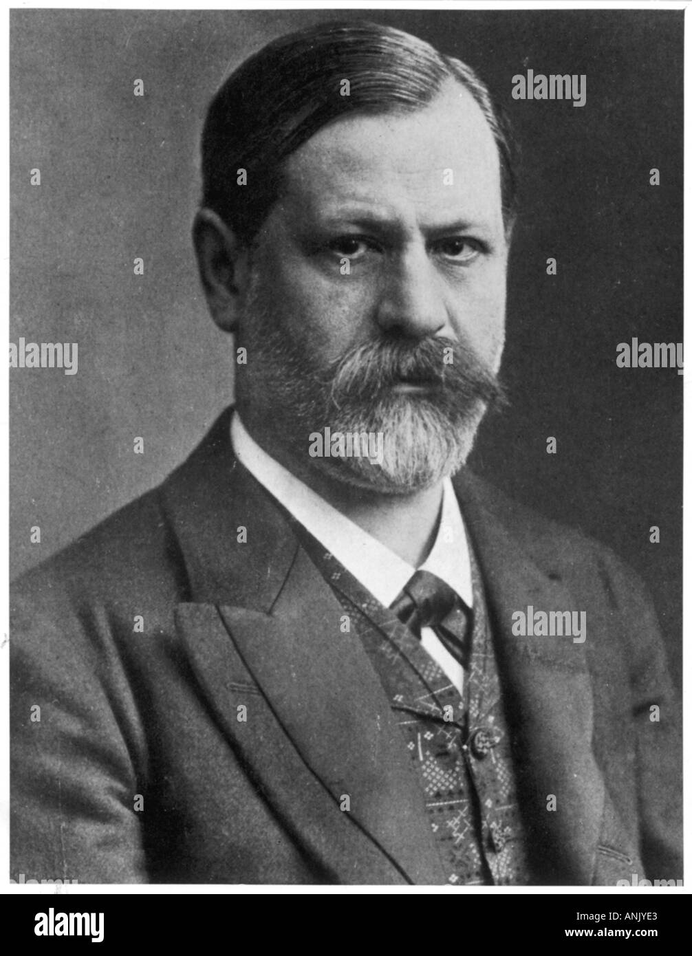 Sigmund Freud 1906 Neg4b Stock Photo
