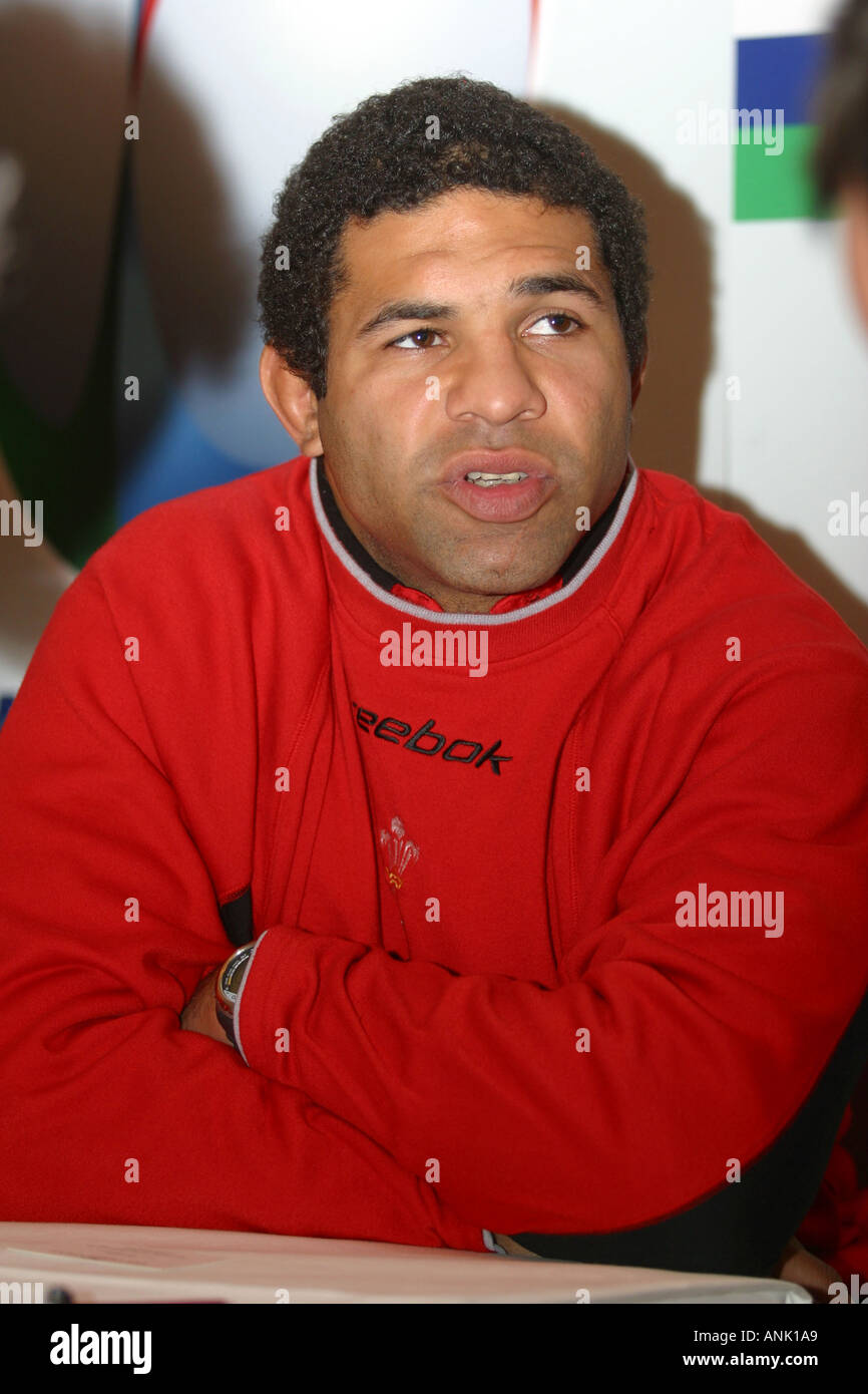 colin jarvis wales rugby international player welsh Stock Photo Alamy