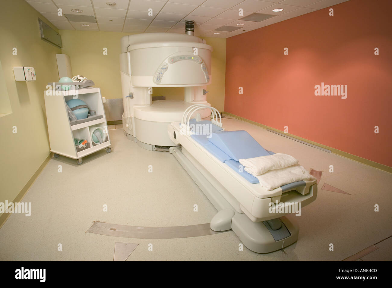 Medical Imaging Technologist and Open MRI Unit 3 Stock Photo Alamy