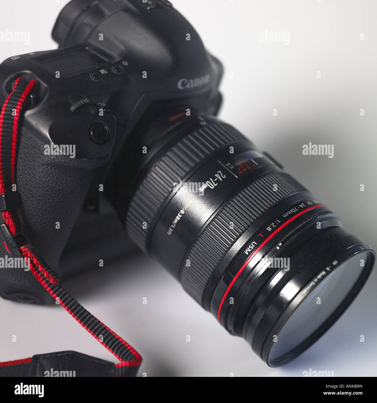 Photo camera with lens Stock Photo