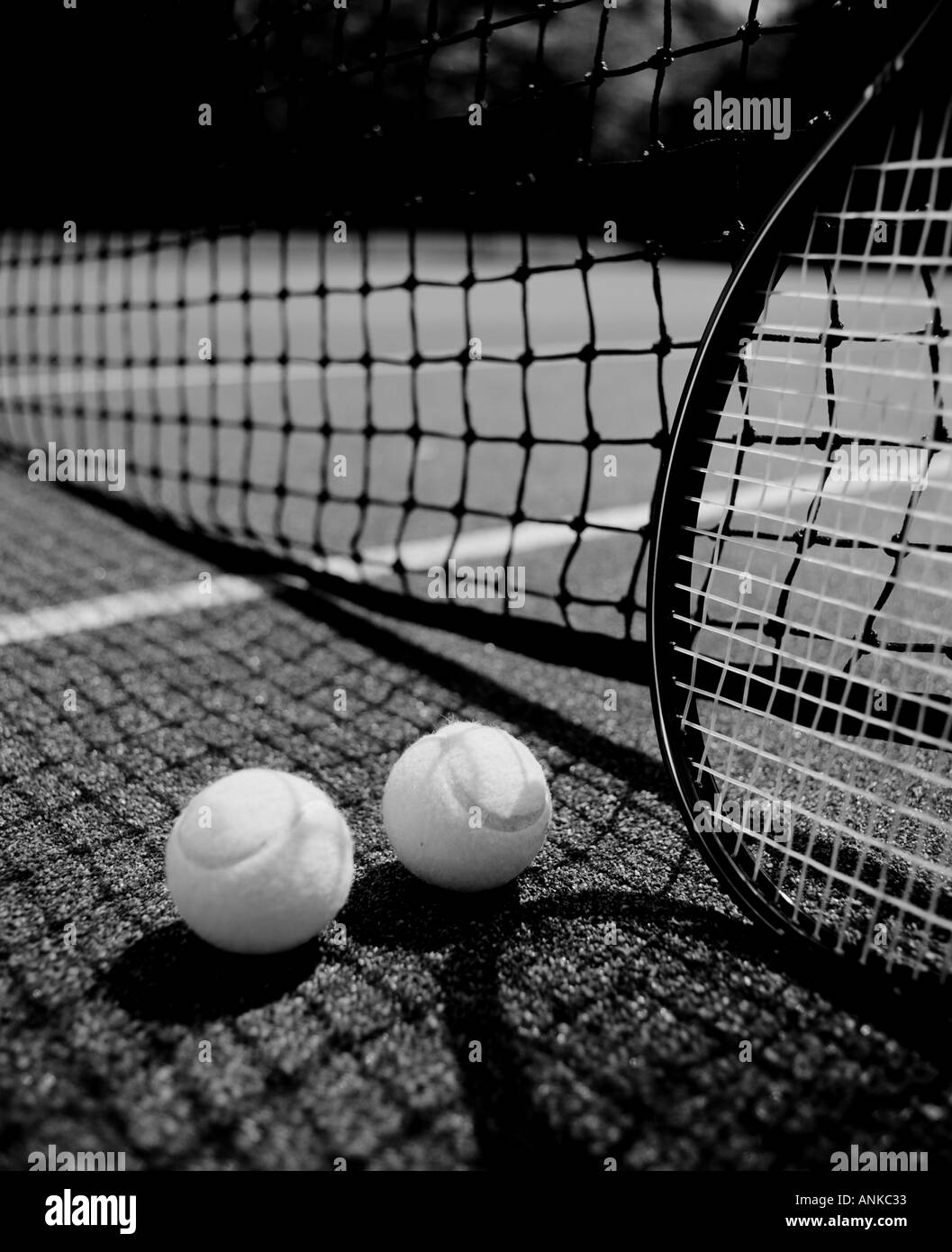 Tennis balls Black and White Stock Photos & Images - Alamy