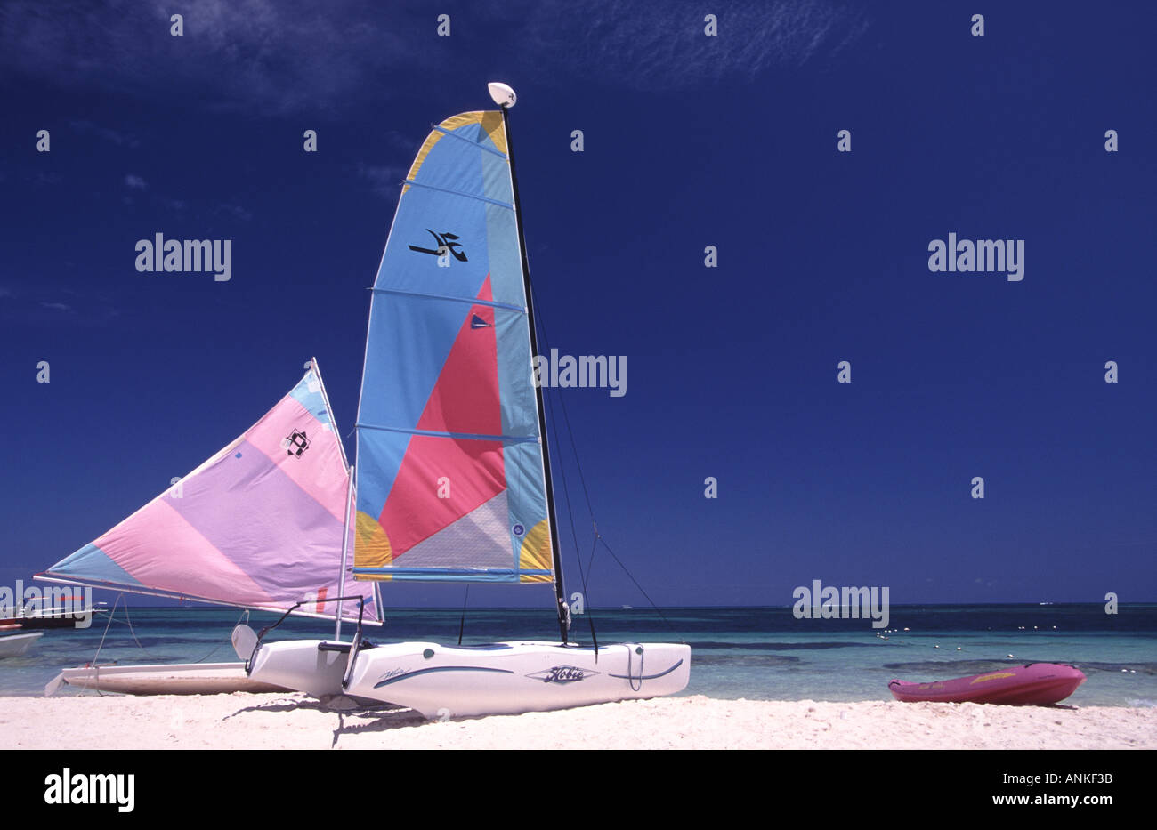 dominican republic, catamarans Stock Photo Alamy