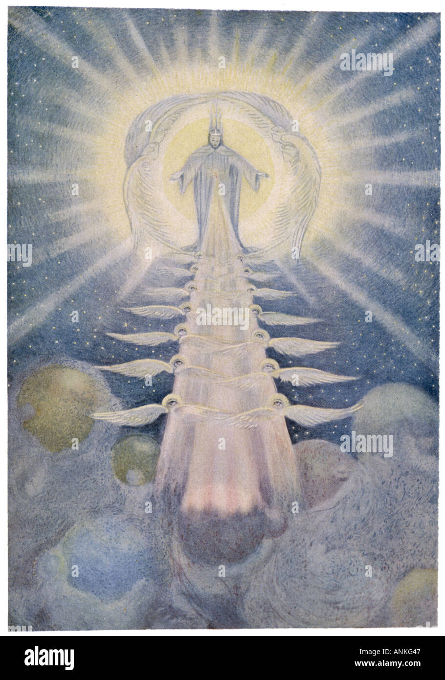 God And His Angels Stock Photo: 5076038 - Alamy