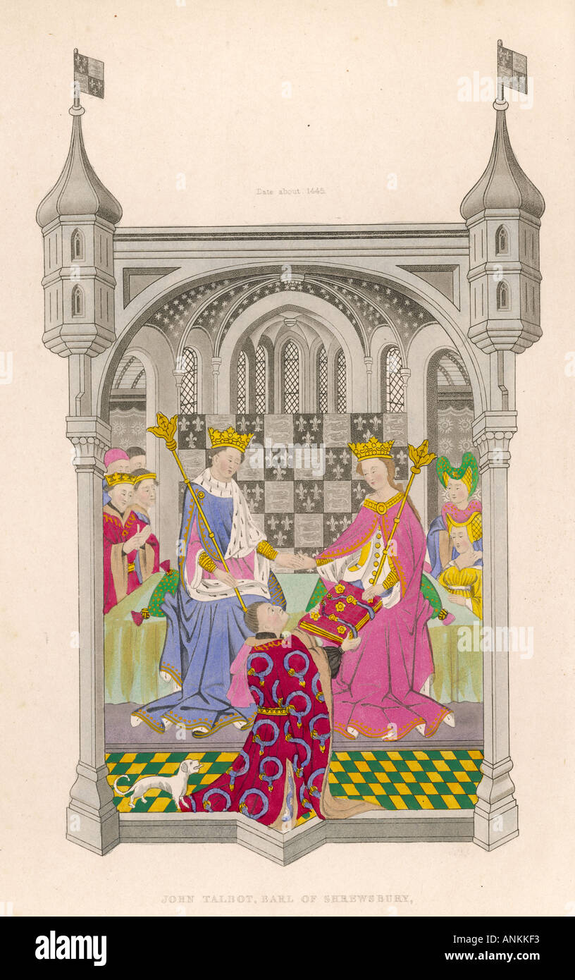 Shrewsbury John Talbot Stock Photo Alamy