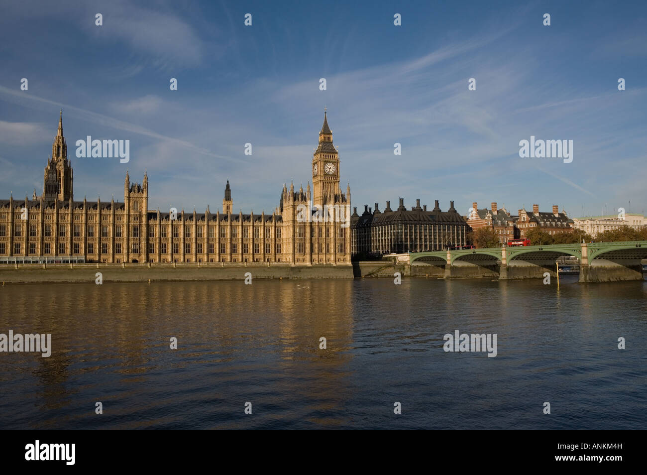 Houses of Parliament in London Stock Photo