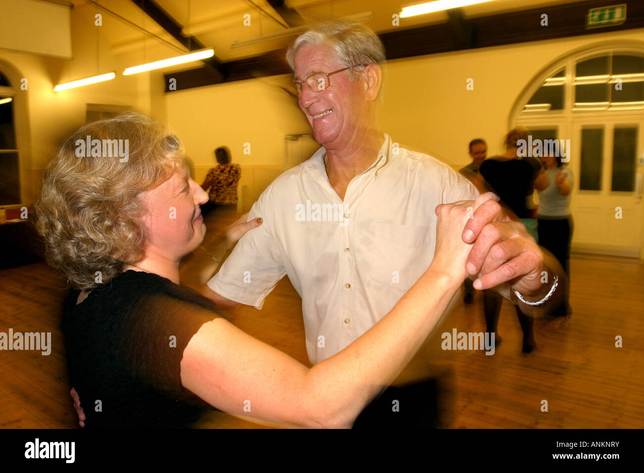 Rickrolling Class Rock and Roll Dance Class Stock Photo - Alamy