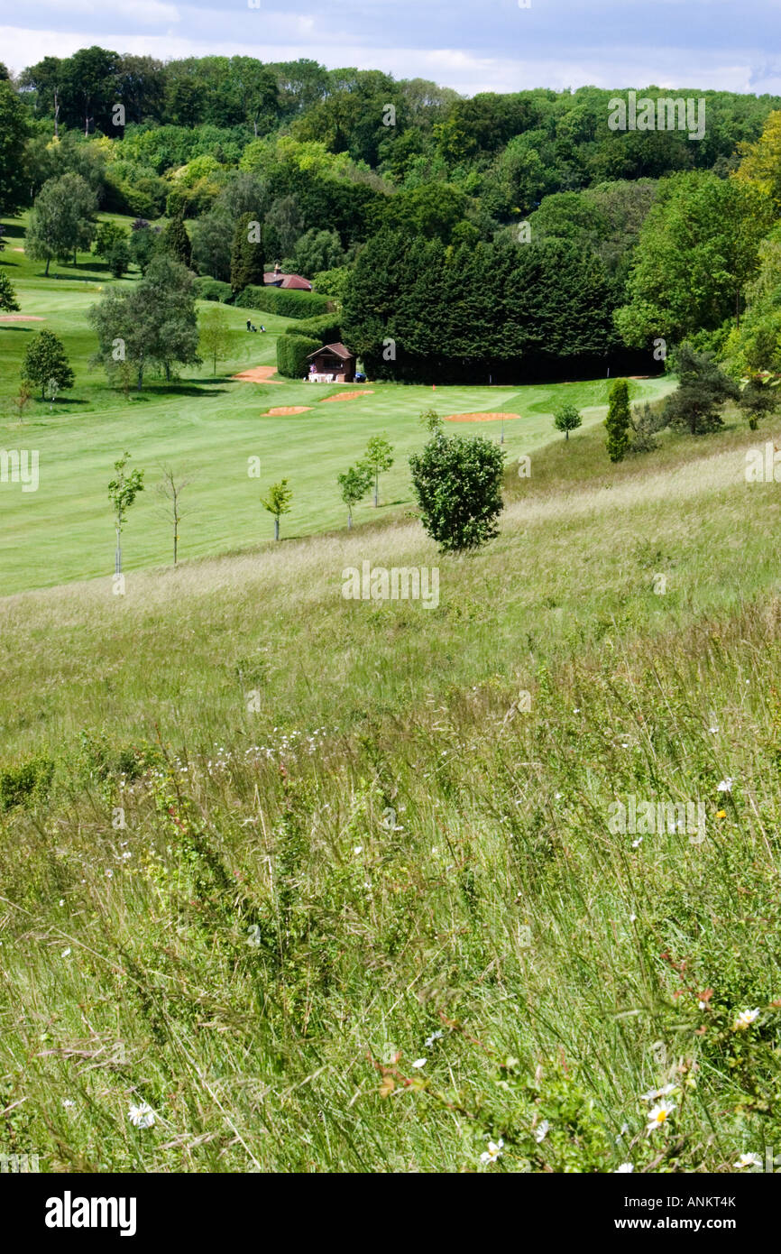 Beckenham Place Park Golf Course nature reserve Bromley Kent Stock