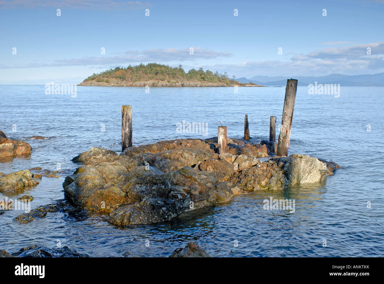 Mistaken Island Nanoose Bay Vancouver Island BC British Columbia Canada