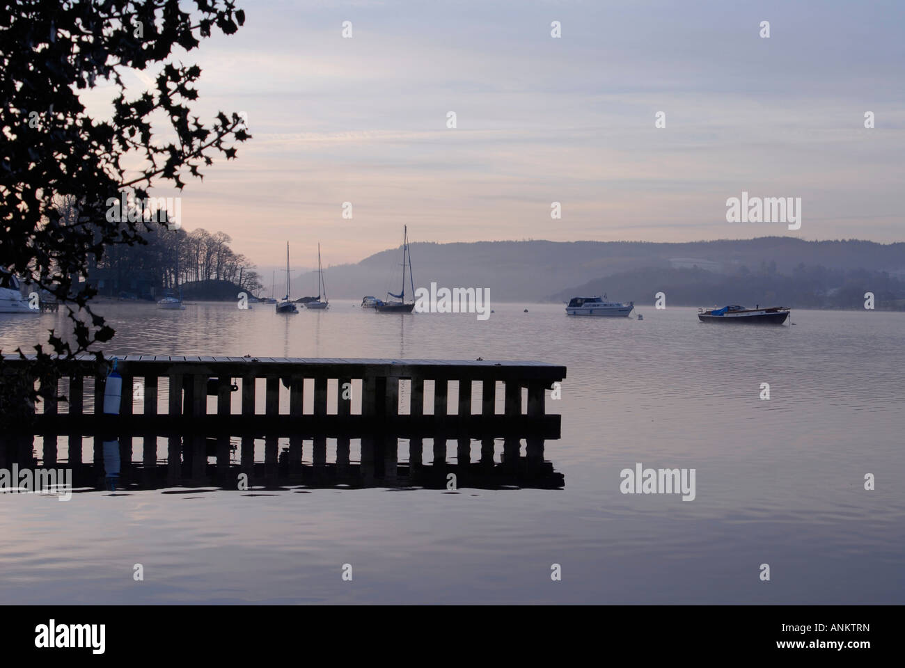 Lake Windermere At Waterhead, Ambleside, Lake District National Park ...