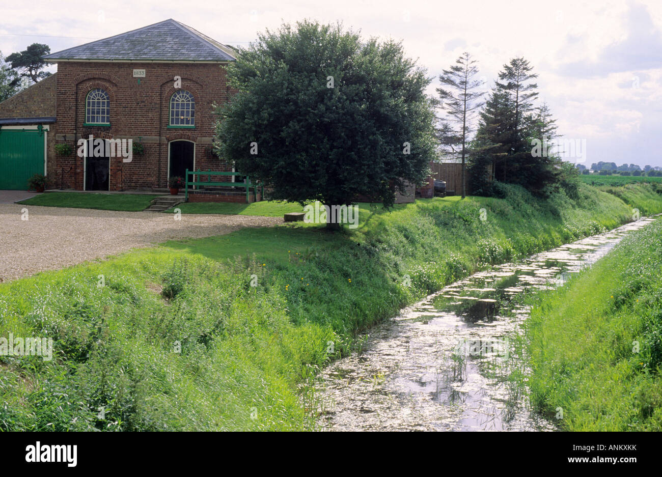 Pinchbeck Lincolnshire Drainage Museum Stock Photo Alamy