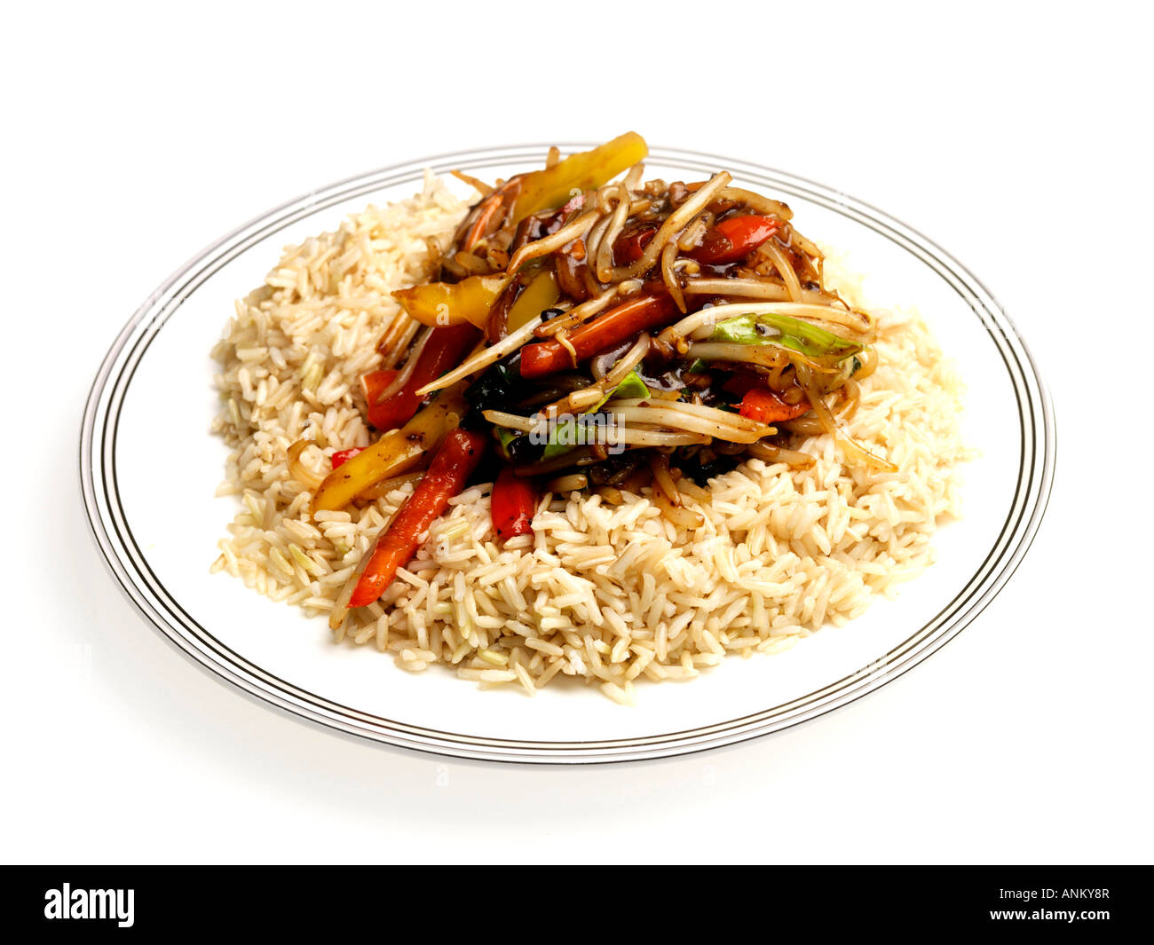 Vegetable Stir Fry Stock Photo - Alamy