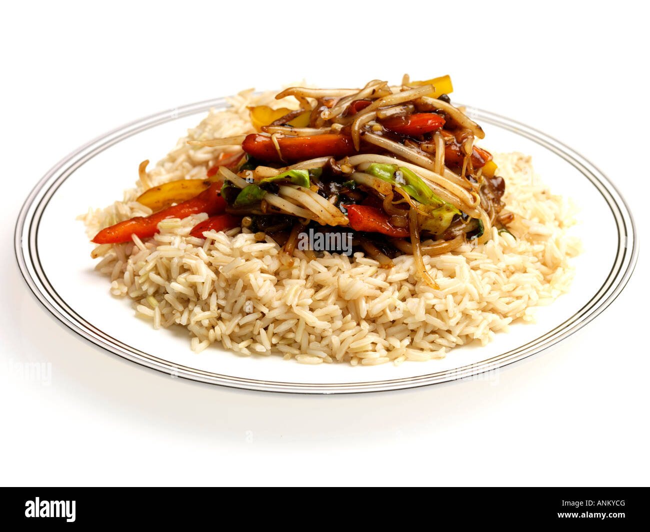 Vegetable Stir Fry Stock Photo - Alamy