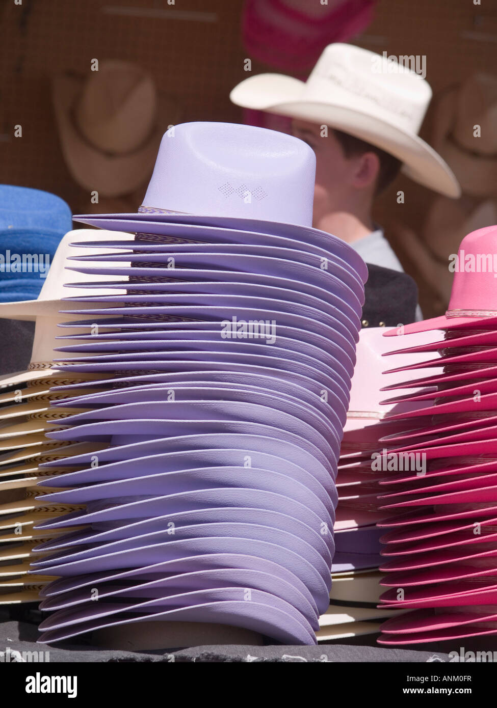 Black cowboy hat hats hi-res stock photography and images - Alamy