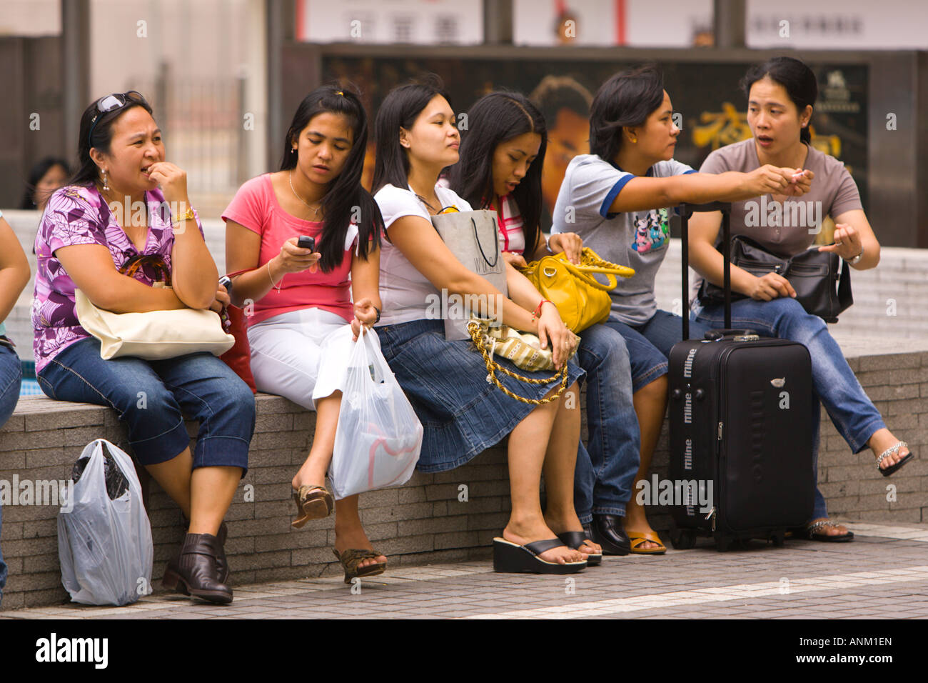 Hong Kong China Domestic Workers Nannies From The