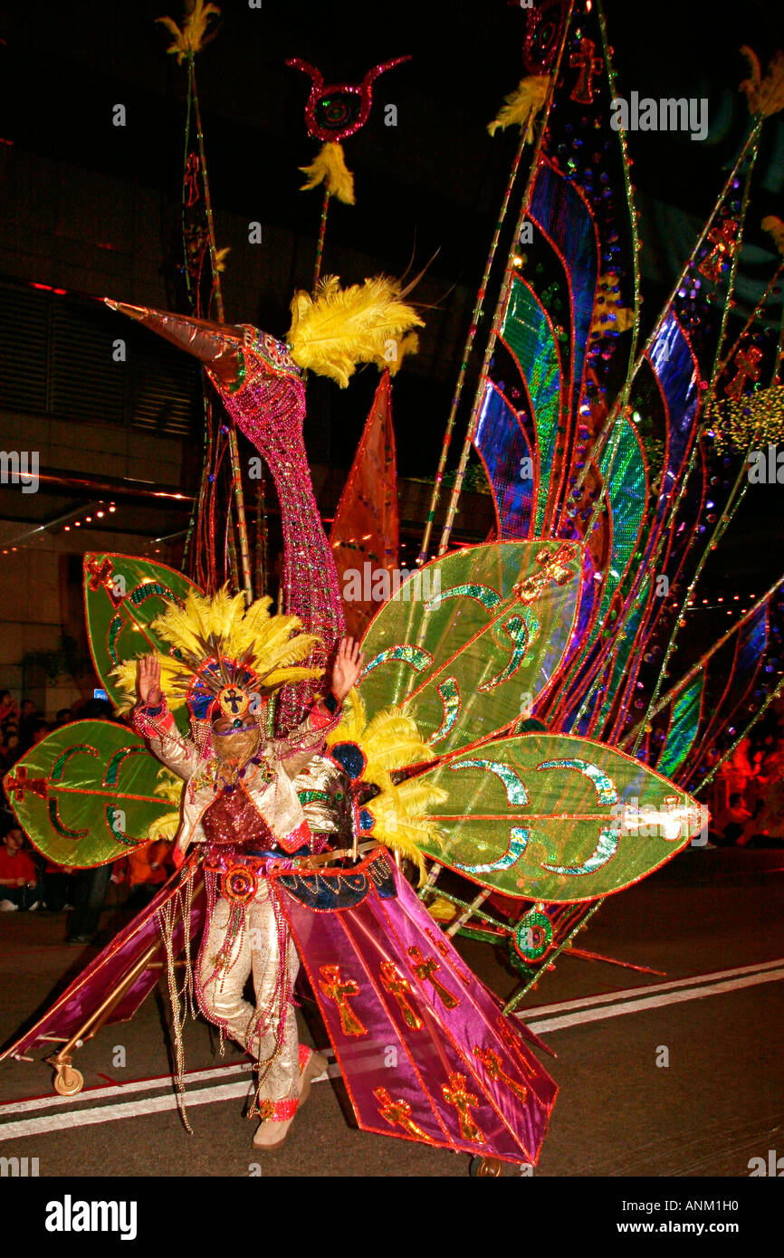 Chinese New Year Parade Wanchai Hong Kong Stock Photo Alamy