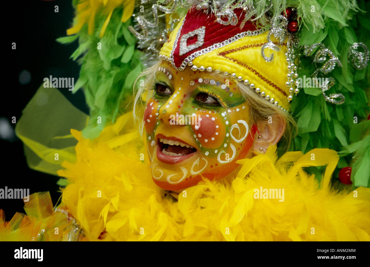 Download Portrait In Yellow Mask Dressed High Resolution Stock Photography And Images Alamy PSD Mockup Templates
