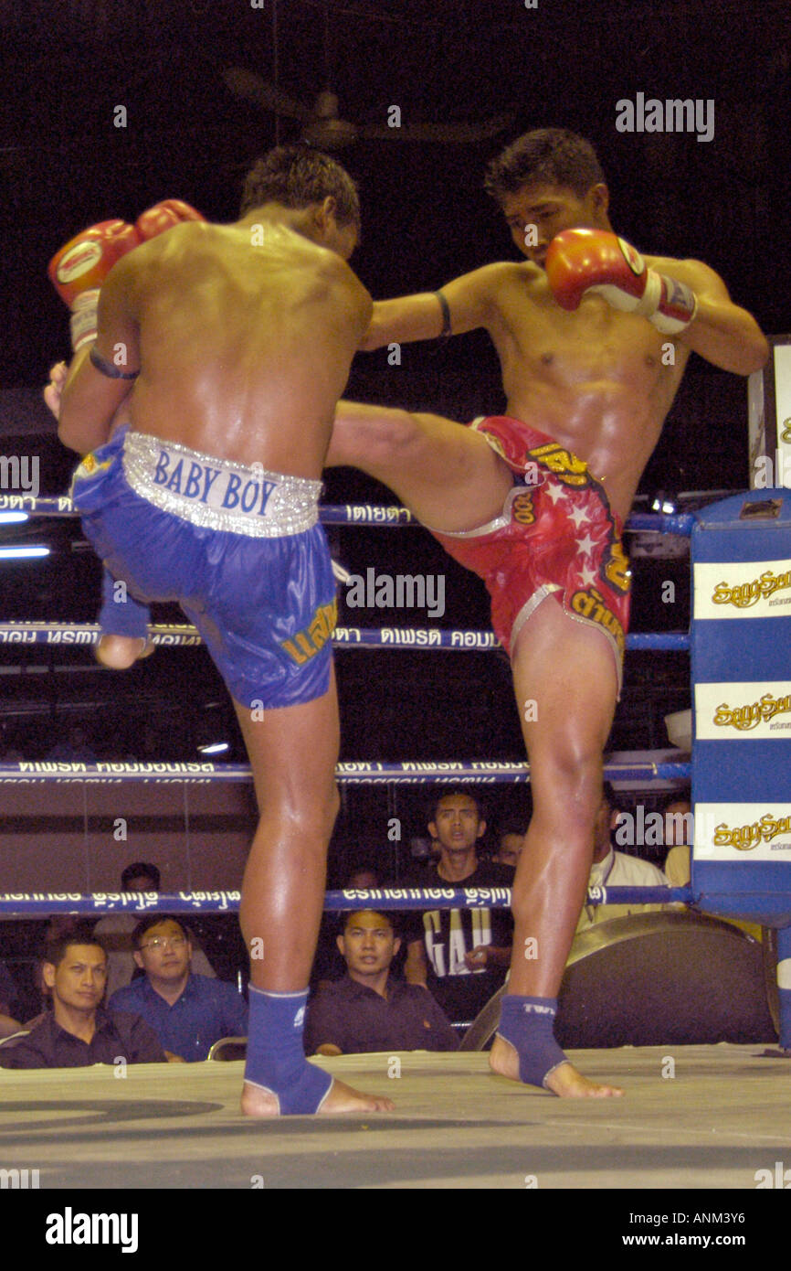Thai Boxing Lumphini Stadium Bangkok Thailand Stock Photo Alamy