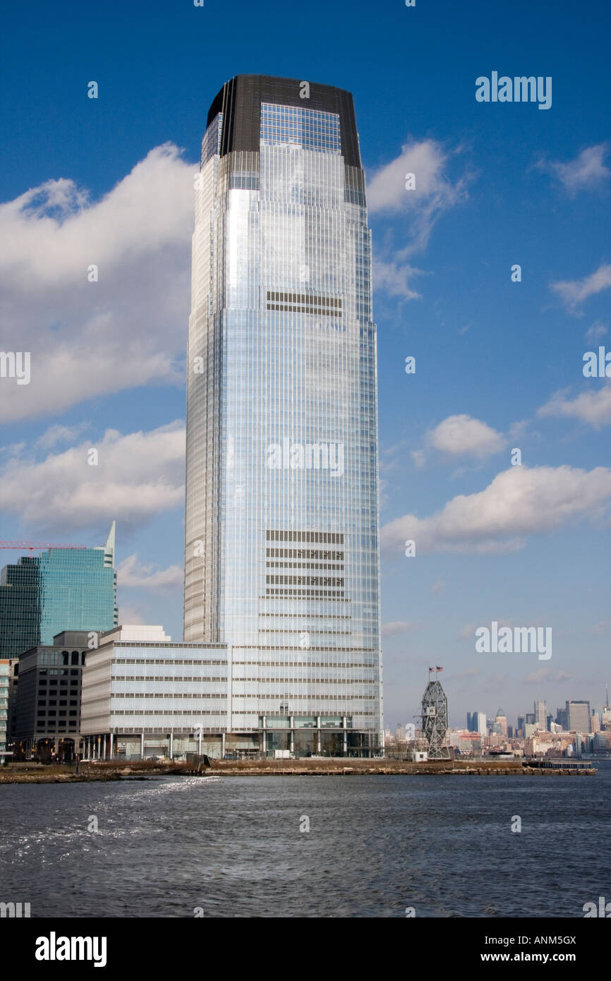 Goldman Sachs building Jersey City New Jersey The tallest building in New Jersey 30 Hudson Street Stock Photo