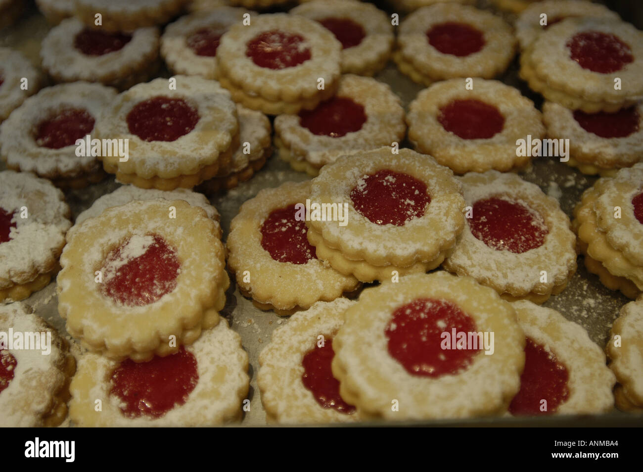 Cookies Pastries Food Paris France Stock Photo Alamy