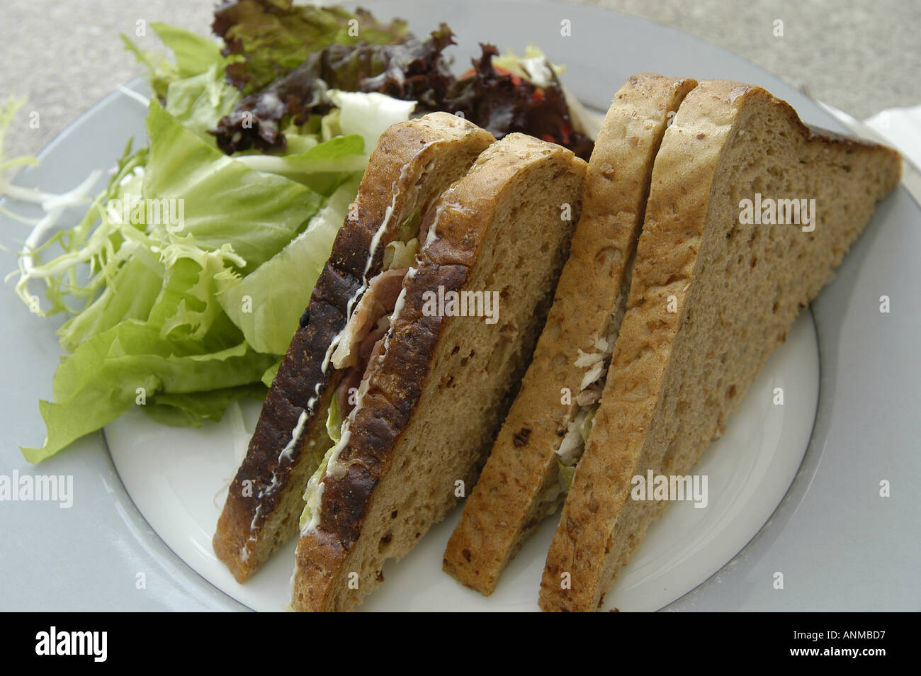Sandwich Bread Food Paris France Stock Photo Alamy