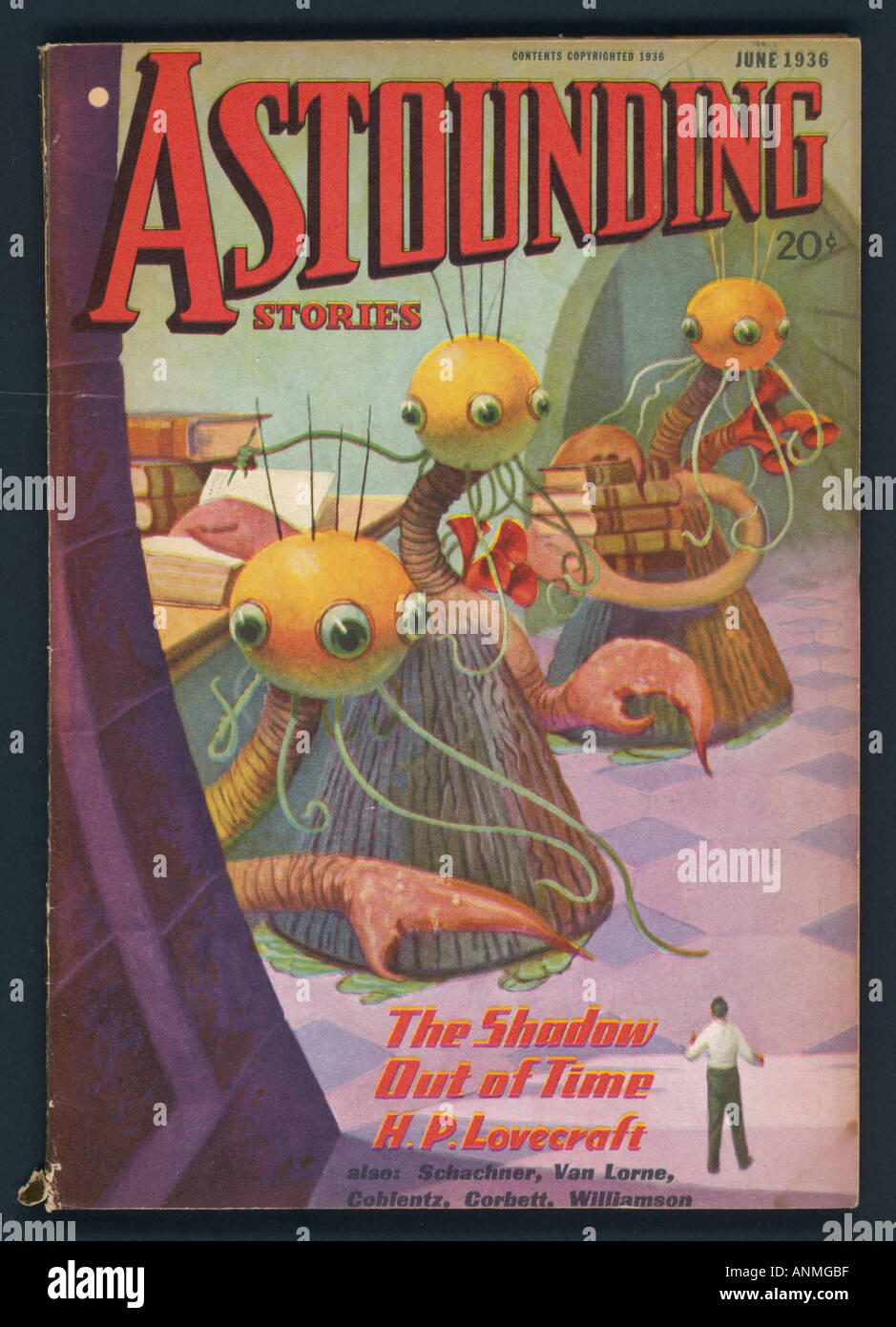 Lovecraft Aliens 1936 Stock Photo