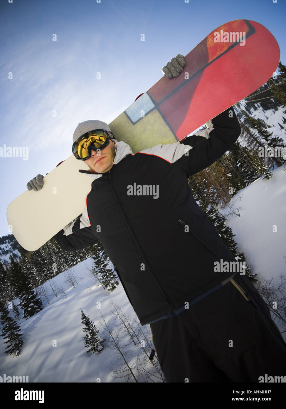 On the shoulders of a man hi-res stock photography and images - Alamy