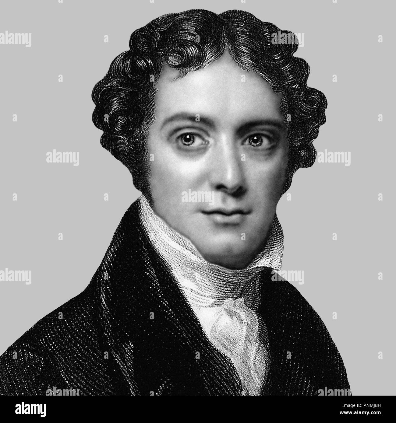 Michael Faraday 1791 1867 English Chemist Physicist Stock Photo