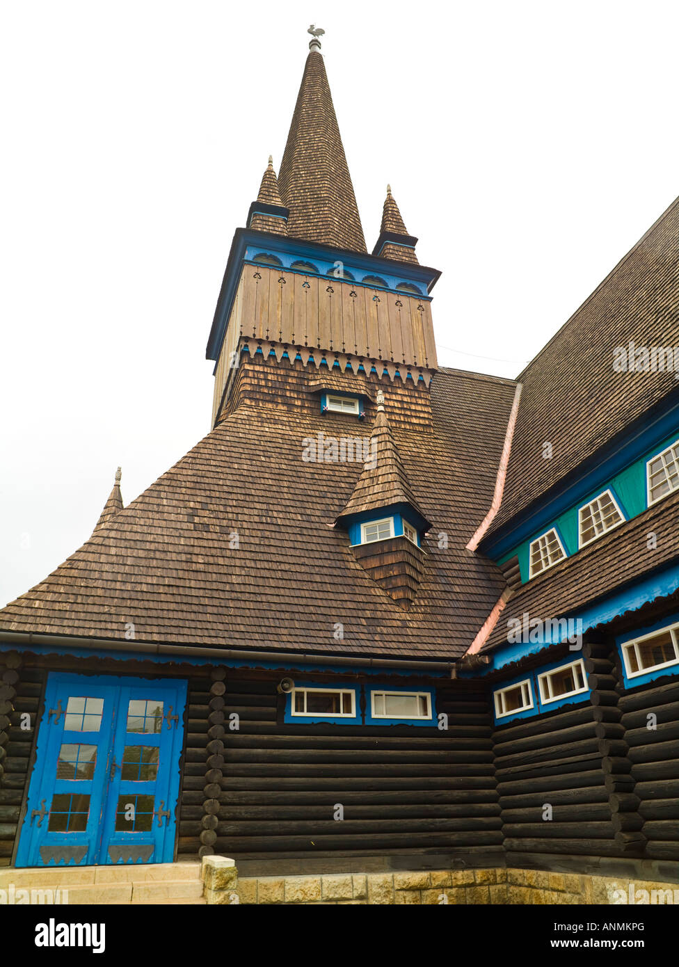 Plank Church, Miskolc, Hungary Stock Photo