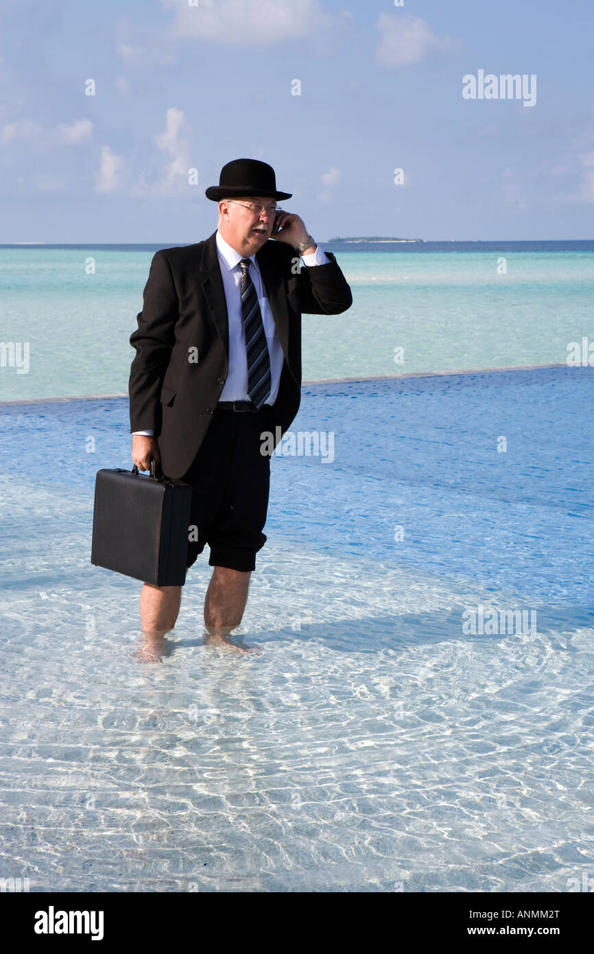Man bowler hat briefcase hi-res stock photography and images - Alamy