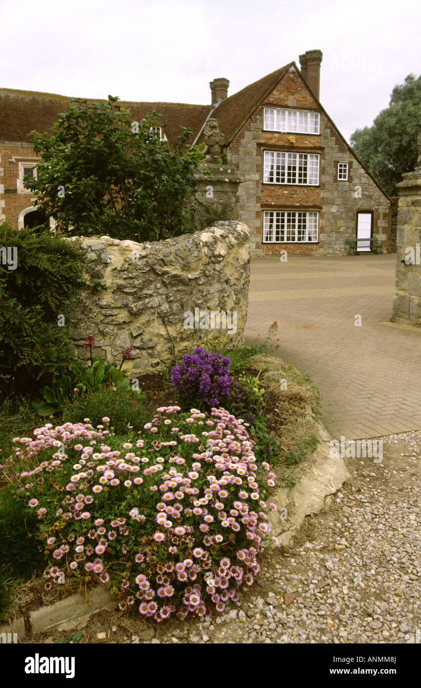 UK Isle of Wight Haseley Manor Stock Photo Alamy